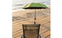 Attachable Beach Umbrella Black Underside Beach Chair Umbrella Universal Fit