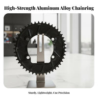 110BCD Single Chainring Lightweight 110BCD Single Chainwheel Narrow Wide Chainring High Strength 4 Bolt Bike Sprocket