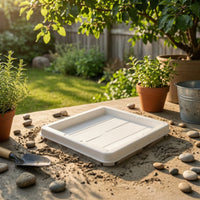 Wood Grain Concrete Mold Textured Paver Mold with Wood Texture Molds Realistic Easy to Use for Diyers, Garden Path, Patio