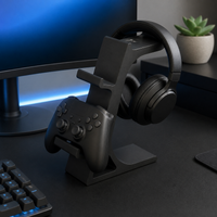3D Printed Game Controller and Headset Stand for PS4/PS5/Xbox