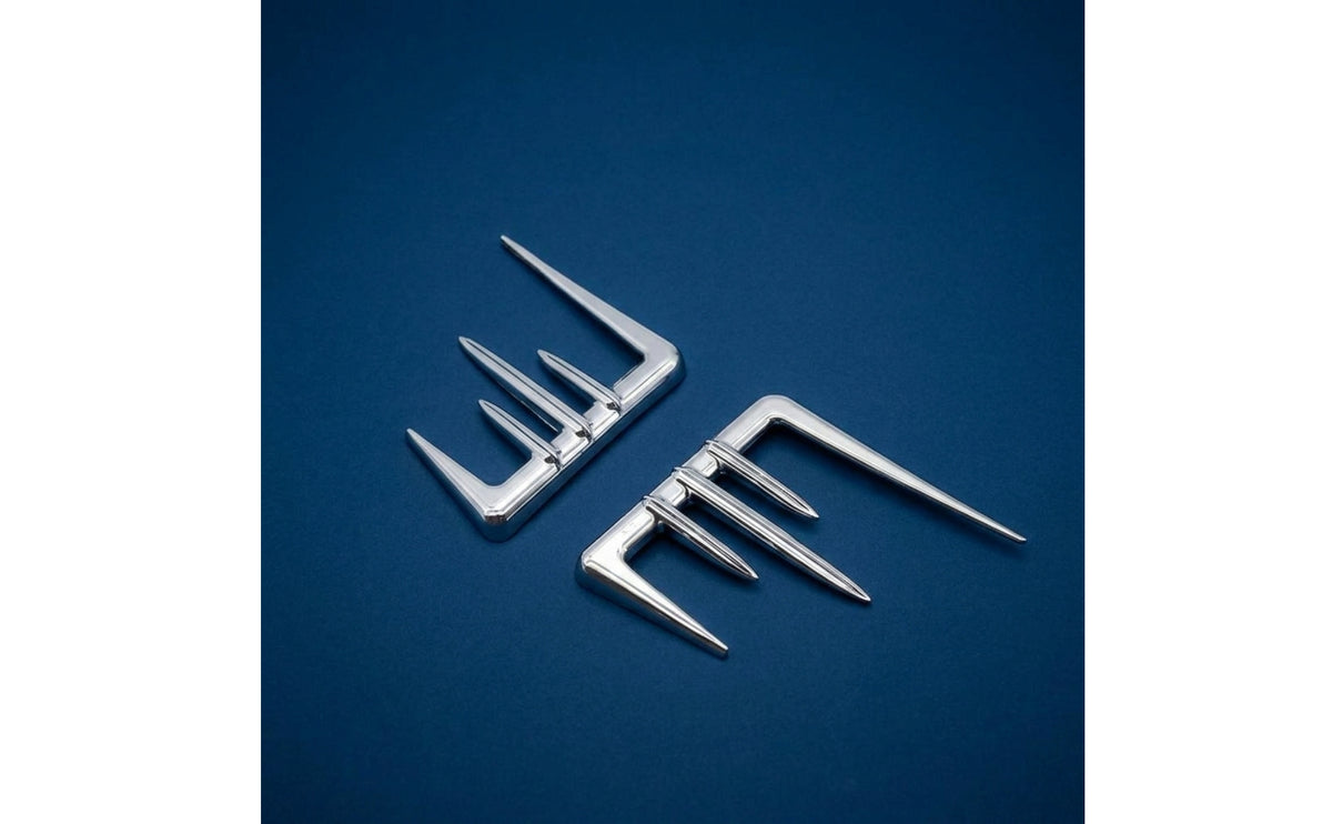 Storage Compartment Trim Chrome Motorcycle Trim Pieces Aftermarket for Long-Distance Bike Owners