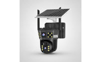 Solar Security Camera with Solar Panel WiFi for Yard, Home Entrance, Homeowners
