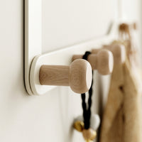 Bedroom Over the Door Hook Rack, Storage Organizer and Hanging Carbon Steel Coat for Dorm Room Students