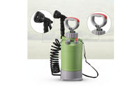 Portable Manual Backpack Sprayer Handheld Backpack Sprayer with Coiled Hose Versatile Sturdy for Campers, Camping