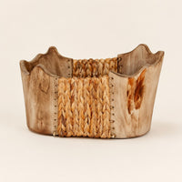 Woven Basket Handwoven Organizer Basket Woven Decor Decoration