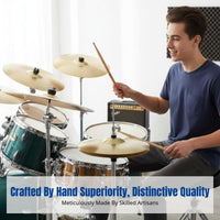 Impact Cymbal for Drum Set, Handmade Brass, Powerful Sound, Multiple Sizes