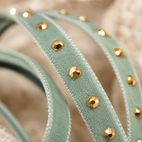 studded velvet ribbon