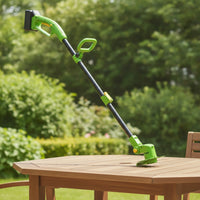 Lightweight Cordless String Trimmer Adjustable String Trimmer with Battery Rechargeable Unwanted Growth Eater Portable for Homeowners