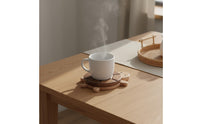 Natural Wood Turtle Wooden Coaster Heat-Resistant Turtle Coaster Table Protection Tortoise Cup Mat Cute Creature Shape for Desk
