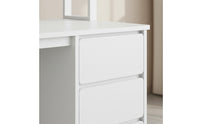 Study Desk with Storage Shelves Multi-Functional Desk with Bookshelf Space-Saving Computer Workstation for Students, Bedroom