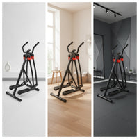 Home Walk Elliptical Glider Low-Impact Machine Sturdy Elliptical Glider for Home Gym