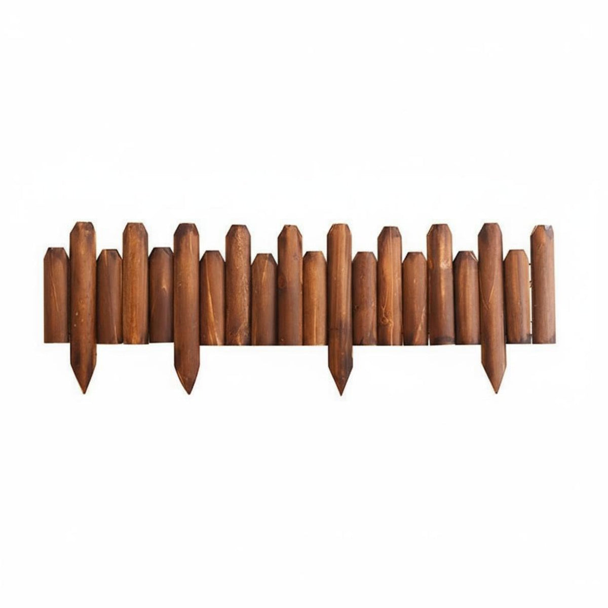 Decorative Landscape Border Anti Flexible Wood Garden Fence for Patio