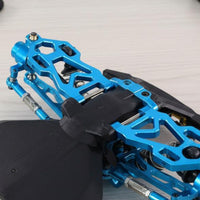 1/16 Scale RC Car Metal Upgrade Set High Strength RC Car Aluminum Shock System Kit Aluminum Steering and Shock System Parts