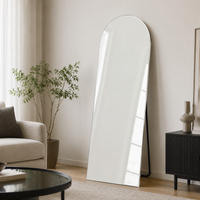 Full-length Mirror, Standing Mirror, Full Body, Arch Type, 180cm, Freestanding, Stand Mirror, Entrance, Living Room, Stylish