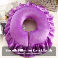 Beauty Salon Face Cushion Removable and Washable Massage Face Pillow Comfortable Prone Face Cradle for Beauticians, Office Workers, Medical Facility