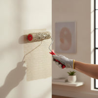 Decorative Crocodile Texture Roller Textured Crocodile Pattern Roller Rubber Tool DIY for DIYers, Painters, Wall Decoration, Accent Walls, Home Renovation