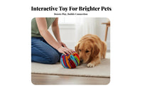 Dog Snuffle Ball Mental Stimulation Snuffle Ball Chew Resistant for Indoor Use