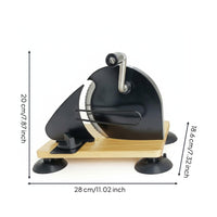 Even Slices Manual Bread Cutter Safe Design Bread Slicing Machine Non-Slip Bottom