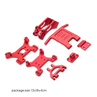 1/14 1/12 Metal UpgradeFront Guard Damping Bracket Kit Mounting Holes Hobby Vehicle for Wltoys