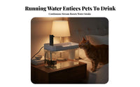 Large Capacity Automatic Pet Water Fountain Quiet Operation Cat Water Fountain Easy to Clean for Cats, Dogs