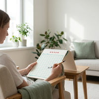 Thickened Blank Kraft Paper Scratch Pad for Students, Non-Adhesive High-Definition Memo Book, Calligraphy Practice Paper