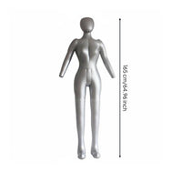 Portable Inflatable Mannequin Easy Storage Inflatable Body Form Eco-Friendly PVC for Street Stall