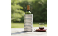 Wine Bottle Cooling Sleeve Flexible Wine Cooler Sleeve Bottle Cooling Wrap with Hook-and-Loop Fastener Reflective Lightweight