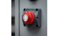 Heavy-Duty Rotary Battery Disconnect Switch Universal Battery Cut-off Switch Corrosion-Resistant Long-Lasting for Marine, Solar System