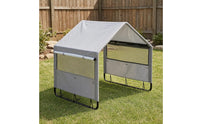 Rainproof Outdoor Dog Tent Galvanized Weatherproof Pet Tent Ventilated Mesh Dog Shelter Spray-Coated