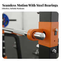 Comprehensive Linear Machine Heavy Duty Linear Machine Exercise Rig Combo Double Pulley System Multi-Functional Strength for Fitness Enthusiasts