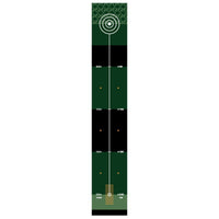 Alignment Guides Golf Putting Mat Long-Lasting Locked Border Indoor Putting Green Easy To Clean Golf Training Mat Distance Markers for Golfers, Beginners