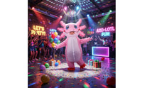 Inflatable Axolotl Costume Adult Axolotl Costume Funny for Adults, Halloween, Cosplay, Carnival