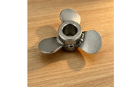 Mixing Impeller with Folding Blades Lightweight Three-Blade Impeller Three-Blade Agitator Easy to Clean Mixer Head Long-Lasting