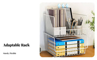 3-Tier Rolling Basket Shelf Movable with casters Utility Cart Multilevel Design