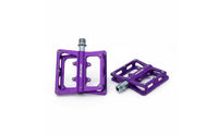 2 Pieces 3 Bearing Mountain Bike Pedal Hollow Design Aluminum Alloy Pedal High Strength for Away from Paved Roads-Road Cycling