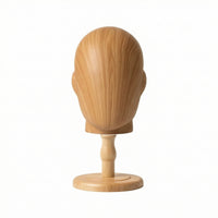 Wooden Mannequin Head Sturdy Male Mannequin Head Minimalist for Retail Stores