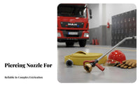 High Pressure Firefighter Piercing Nozzle Wall Penetrating Water Angled Demolition Nozzle for Firefighters, Emergency Responders, Rescue Teams, Structural Fires, Fire Scenes