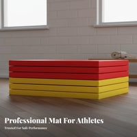 Judo Mat Non-Slip Tatami Mat Cushioning Support Grappling Floor Tile for Fighting Artists, Wrestlers, Competition Venue, School, Workout
