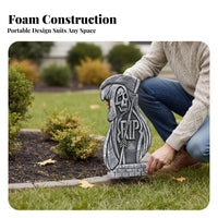 Foam Tombstone Realistic Design Halloween Tombstone Weather-Resistant for Lawn
