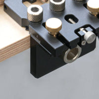 Wood Hole Jig Furniture Assembly Dowel Jig Precision Drill Guide for Woodworkers, Carpenters
