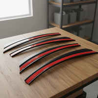 4 Pieces Splash Protection No-Drill Mud Flaps Custom Fit Hidden Wheel Arch Wheel Arch Protector Strip for Electric Vehicle Model Y Vehicle Owners