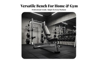 Incline Decline Bench Thick Padded Cushion Incline Decline Flat Bench Quick Adjustment for Bodybuilders