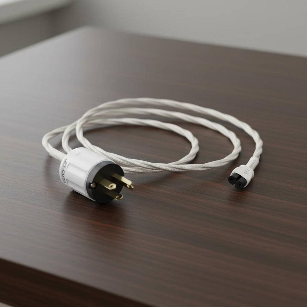 Silver Plated Copper Power Cord High Fidelity Figure 8 Power Cable