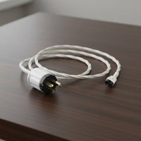Silver Plated Copper Power Cord High Fidelity Figure 8 Power Cable