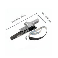 Handheld Pneumatic Belt Sander Industrial Grade Pneumatic Belt Sander High Rapid Performance Tool for Woodworkers, Workshop