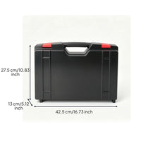 Shielding Hard Case Empty Hard Carrying Case Tool Box Heavy-Duty Portable for Technicians, Field Work, Travel