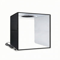 Light Box with Diffusion Cloth Tri-Color Foldable Photo Studio Even for Crafters