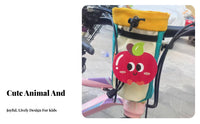 Multi-Functional Storage Cartoon Bike Handlebar Bag Secure Attachment Bike Handlebar Bag Universal Fit for Cyclists, Commuting, Trail Riding