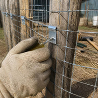 Galvanized Wire Mesh Fence Clips for Animal Cages and Fencing