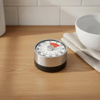 Manual-Wind Timekeeper Timer Loud Alarm Hour-Long Wind up Timer No Required Time Management Tool for Students, Children, Focused Tasks, Classroom